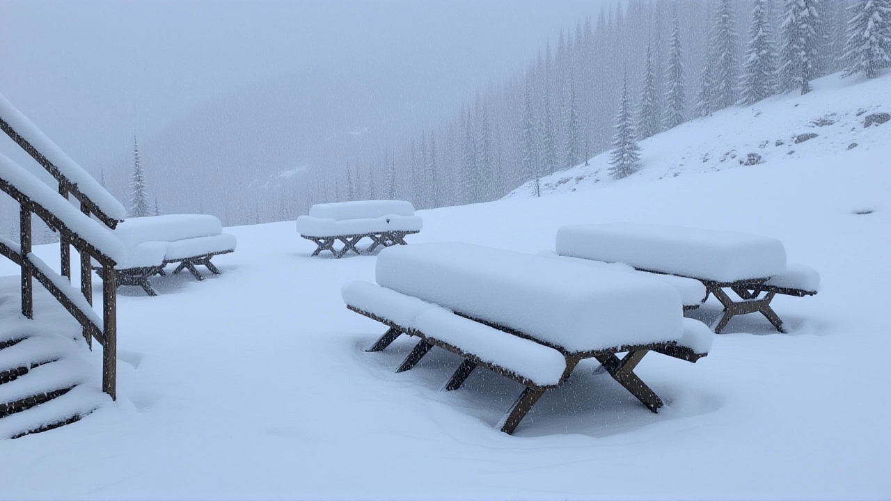 Early-Season Snow Hits Alps, Triggers Chaos in Serbia and Bosnia
